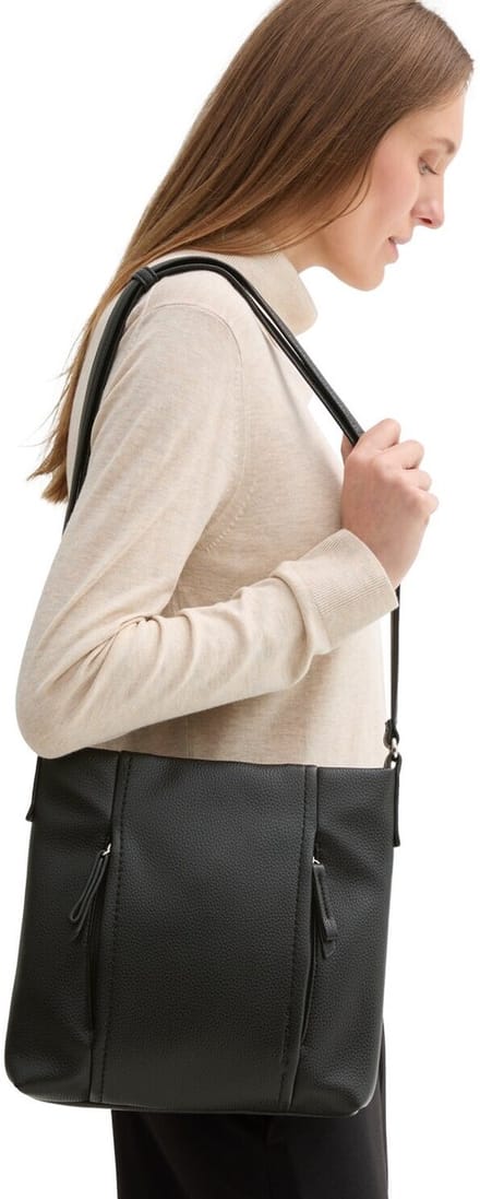 Tom Tailor - TTBECA M schoudertas - Maat ONESIZE - schwarz / black