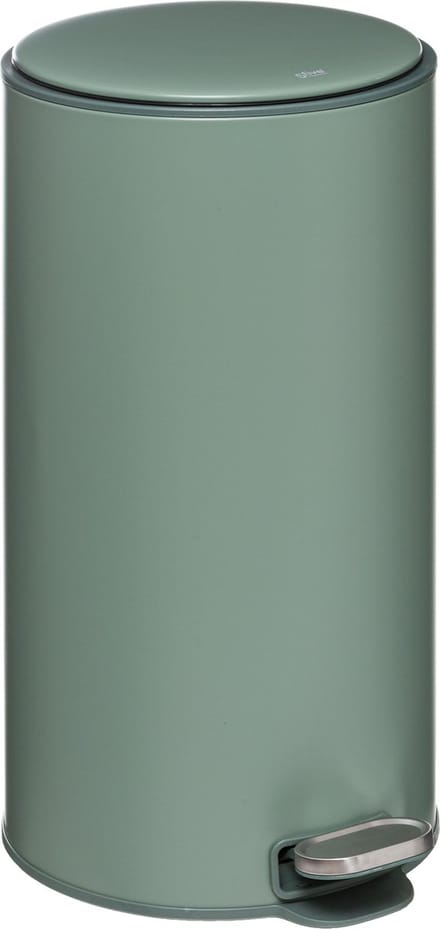 5Five Delta Afvalemmer - Soft close - Antigeur actief koolstoffilter - Uitneembare emmer - 30L - Metaal Groen