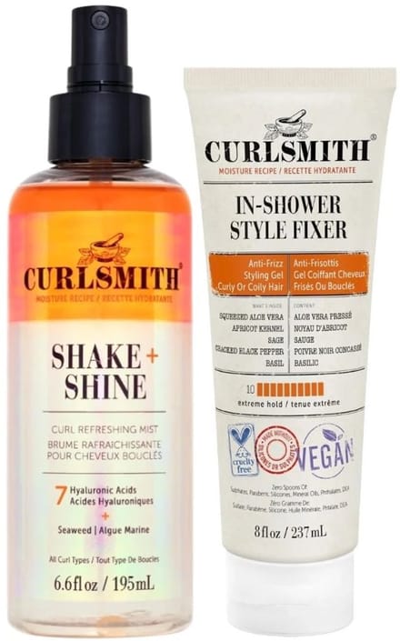 Curlsmith - Shine & Hold Duo Set - 237+195ml