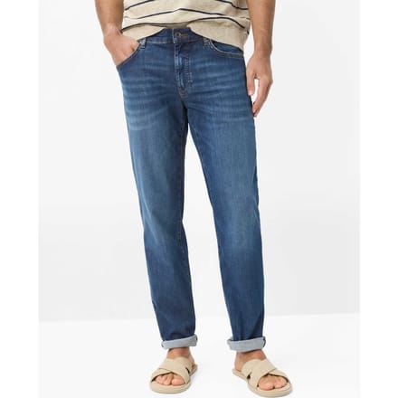 Brax Heren Jeans  Style CADIZ, denim blauw regular, maat 33/34