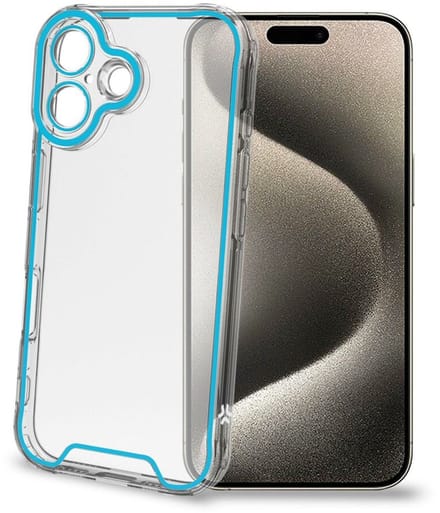 Telefoonhoes Celly IPHONE 16 Transparant