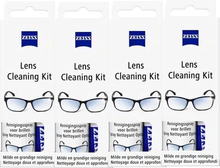 Zeiss - Reinigingsset voor brillen - 4 pak