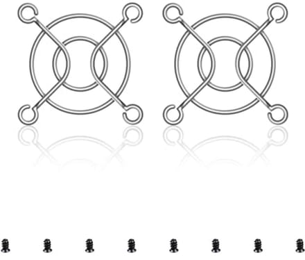 40mm Ventilatierooster voor Ventilatoren - 2 Stuks