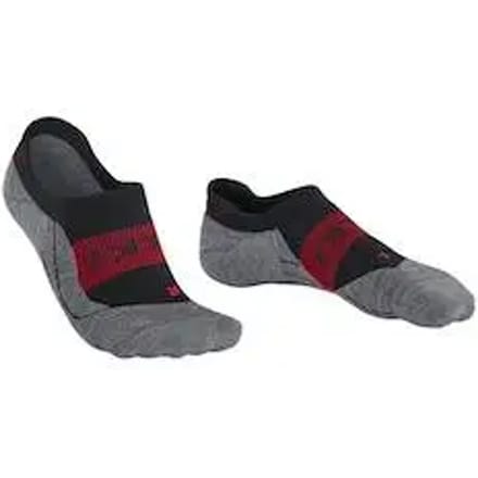 FALKE RU4 Cool Invisible anti-blaar functioneel materiaal hardloopsokken heren zwart - maat 44-45