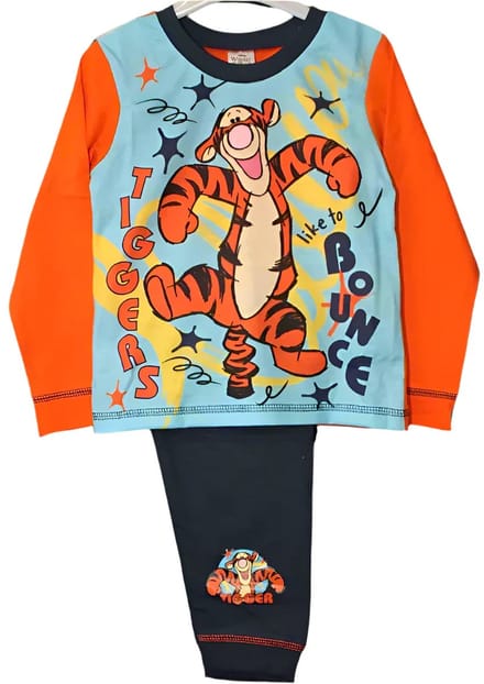 Teigetje Pyjama - blauw - Winnie de Poeh Kinderpyjama - maat 86/92
