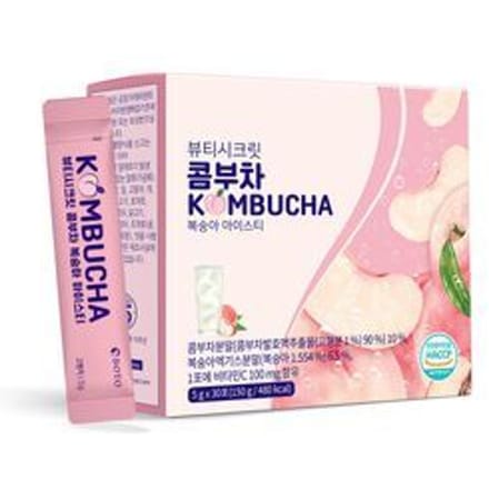 BOTO - Beauty Secret Kombucha Peach Ice Tea 5g x 30 sticks
