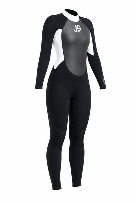 JS - TARIFA II Dames Full Wetsuit 3/2 FL - Wetsuit - Surf - Sup - Zeilen - 20 UK - maat 46