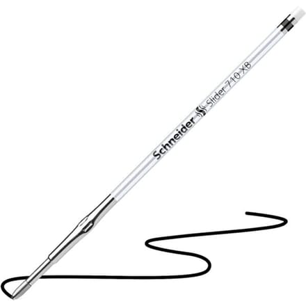 Schneider balpenvulling - Slider 710 - penpunt XB - zwart - S-171001