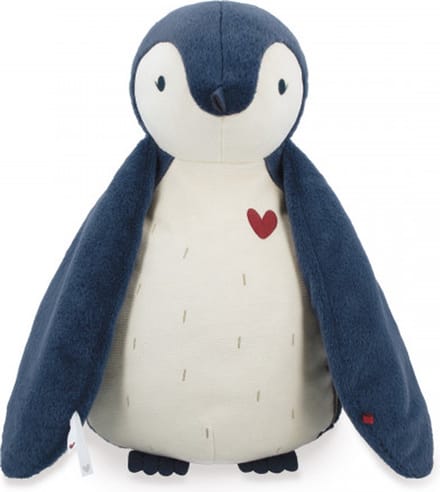 Kaloo Complices – Pinguin knuffel - 50 cm. - Met inbakerdoek