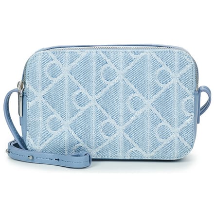 Schoudertas Calvin Klein Jeans EMBLEM AOP DENIM CAMERA BAG