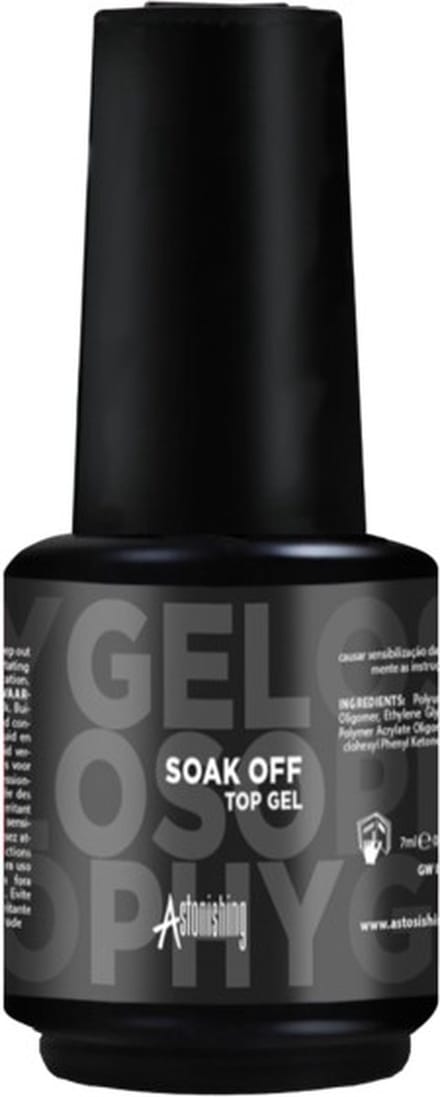 Astonishing Gelosophy Soak Off Top Gel - 7ml