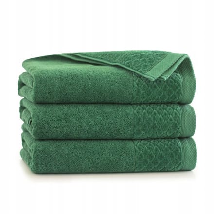 Zwoltex Primavera Handdoek Egyptisch Katoen Groen 30x50 cm