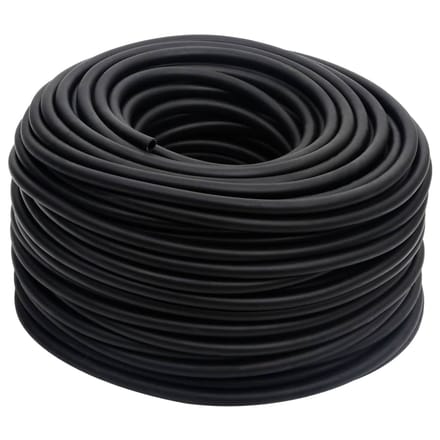 vidaXL - Luchtslang - hybride - 0,6'' - 100 - m - rubber - en - PVC - zwart