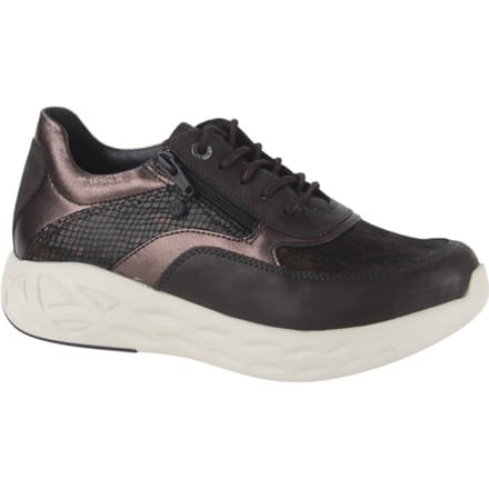 Wolky Dames Sneakers 05703 Vitality S2F Donkergrijs