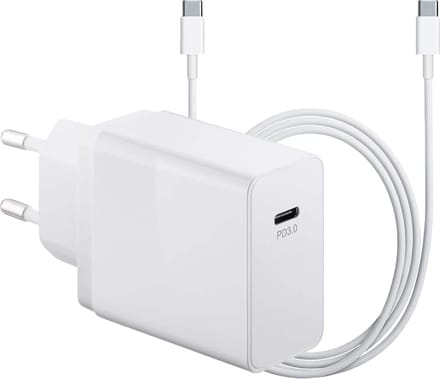 Usb C Oplaadstekker met usb C naar usb C Kabel Lang 2 Meter - PPS Technologie - Snellader