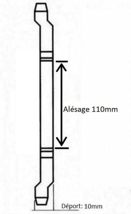 Tandwielring SELECTIE CGN MOTORISE voor Mobylette MBK 50 89 Gloednieuw