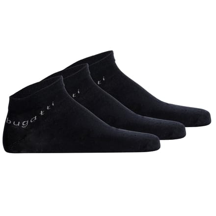 Bugatti Sneaker Sokken Katoen (3 paar) Donker Blauw maat 43-46