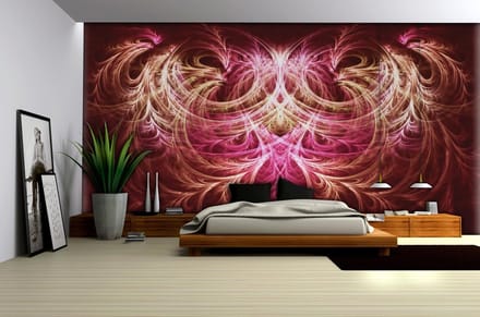 Abstract Art Photo Wallcovering