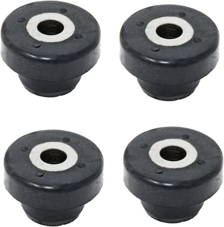 Trillingsdemper set van 4 voor diverse loaders en graafmachines
