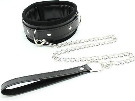Collar met hondenketting