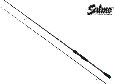 Salmo Hornet Pro Roofvishengel - Medium - 240cm - 10-40g - 2-Delig - Zwart