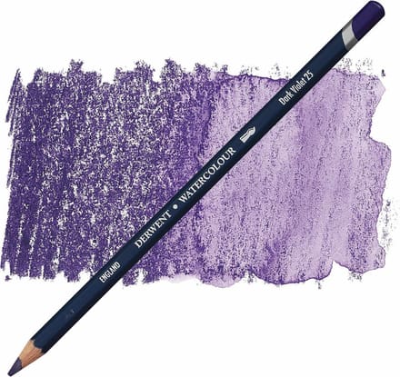 Derwent Watercolour Potlood - Dark Violet 25