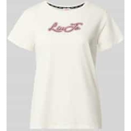 T-shirt met strass-steentjes