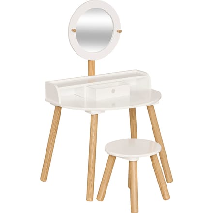 Eazy Living Kaptafel voor Kinderen Cael Wit