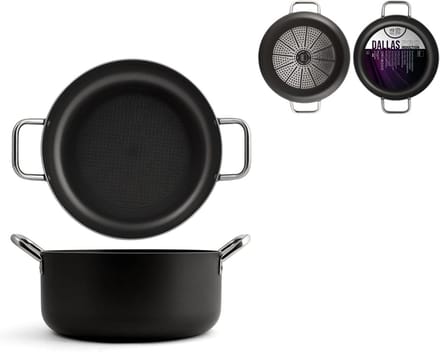 Aluminium Kookpan met 2 Handvatten en Antiaanbaklaag - 28 cm