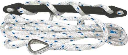 Seilflechter - Landvastveer Kant en Klaar - Wit-Blauw Birotex® - Maat: 12mm - 4 meter