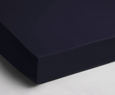 Papillon - Hoeslaken - Velours - 80/90 x 200/220 - Navy