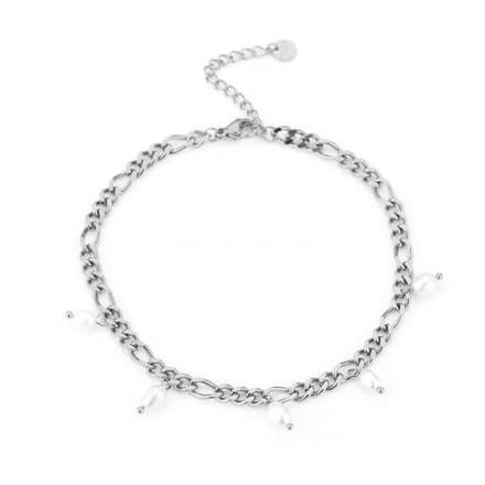 Go Dutch Label Oorring Ovaal Bewerkt Zilver E1426-1