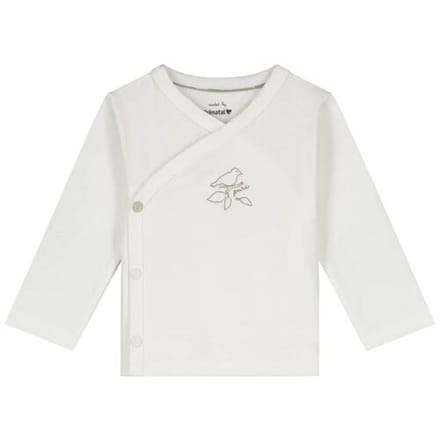 Prénatal newborn shirt Pure Ivory White 68 unisex