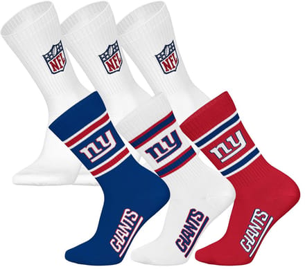 NFL Sokken NFL 6Pack Crew Socks Set van 6