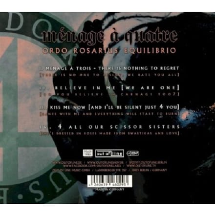 Ordo Rosarius Equilibrio - Ménage À Quatre (CD)
