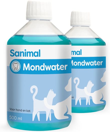 Sanimal Mondwater - Gebitsverzorging - 250 ml