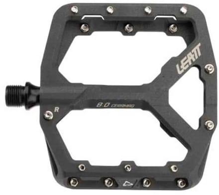 Leatt Ceramag All Mountain 8.0 Ti Flat 114x100 Mm Pedalen Zilver