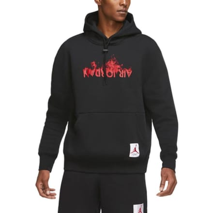 Jordan Air Jordan AJ4 Sweatshirts Homme Noir à Capuche Modéré Regular 3XL black