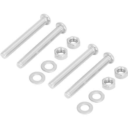 4 Jeux Boulons de Fixation Marche Piscine Écrou Pièces de Rechange Échelle Sous-Marine 7 mm white