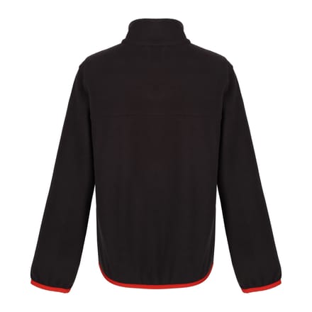 Regatta Kinder/Kids Microfleece Full Zip Fleecejack (Zwart)