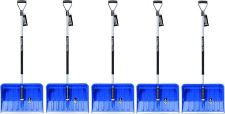 Set van 5 Ergonomische Sneeuwschops voor Efficiënte Sneeuwruiming
