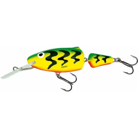 Salmo Frisky Deep Runner - Plug - Green Tiger - 7cm - Groen