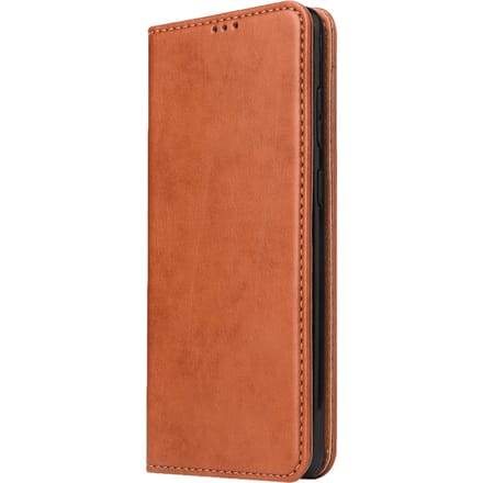 Fierre Shann  Samsung Galaxy S20 Plus Slim Wallet Hoesje Bruin