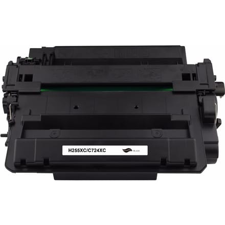 SecondLife - HP toner (CE 255X) 55X / Canon 724 Black