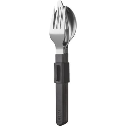 Mepal Bestekset Silueta 3-delig - Nordic black - campingservies - buitenservies