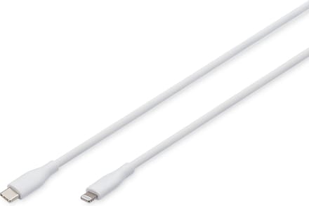 Digitus AK-600110-005-W Lightning-kabel 0,5 m Wit