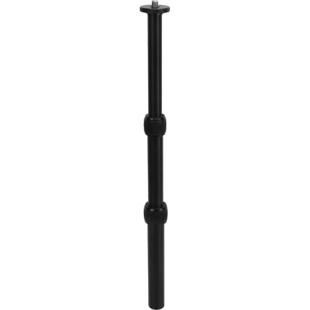 3-delige statiefverlengarm Sterk draagvermogen Lichtgewicht aluminiumlegering statiefverlenging black