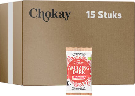 Chokay | Amazing Dark | 15 stuks | 15 x 70g