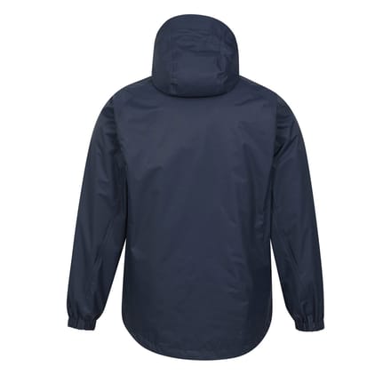 Mountain Warehouse Heren Bracken Extreme 3 in 1 Waterdichte Jas (Blauw)