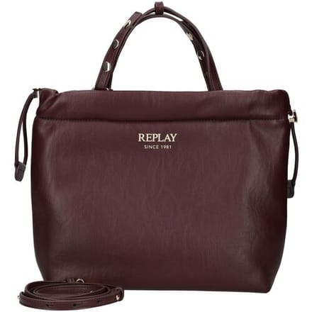 REPLAY handtas schoudertas Handbag Huckleberry wijnrood
